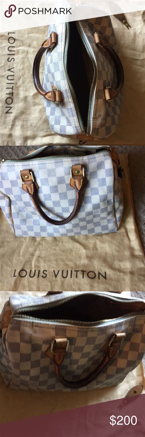 dammaged louis vuitton bag purse